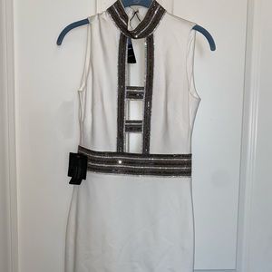 Fitted stretch mini dress